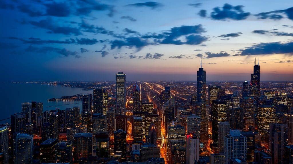 chicago downtown skyline