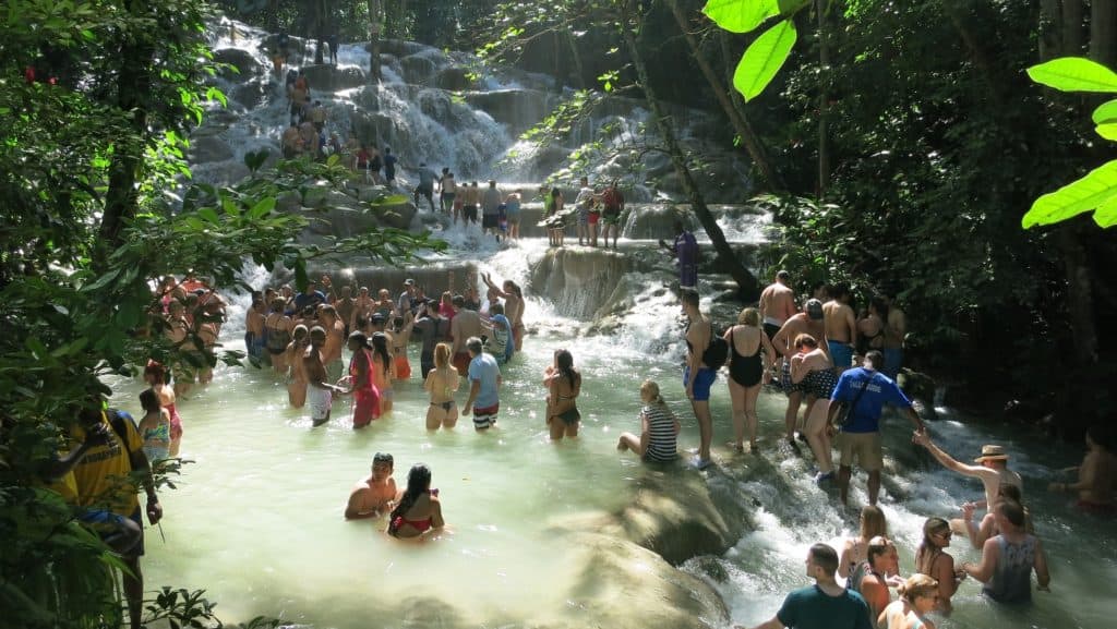 jamaica waterfall