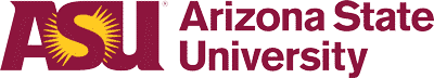 Arizona State University logo from website