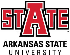 Arkansas State University logo from website