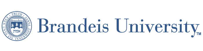 Brandeis University logo from website e1558379602191