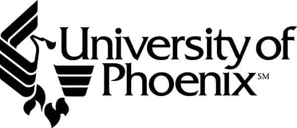 University of Phoenix logo from website