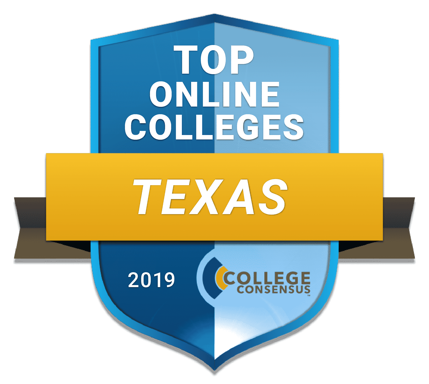 Consensus Ranked STATES top online texas