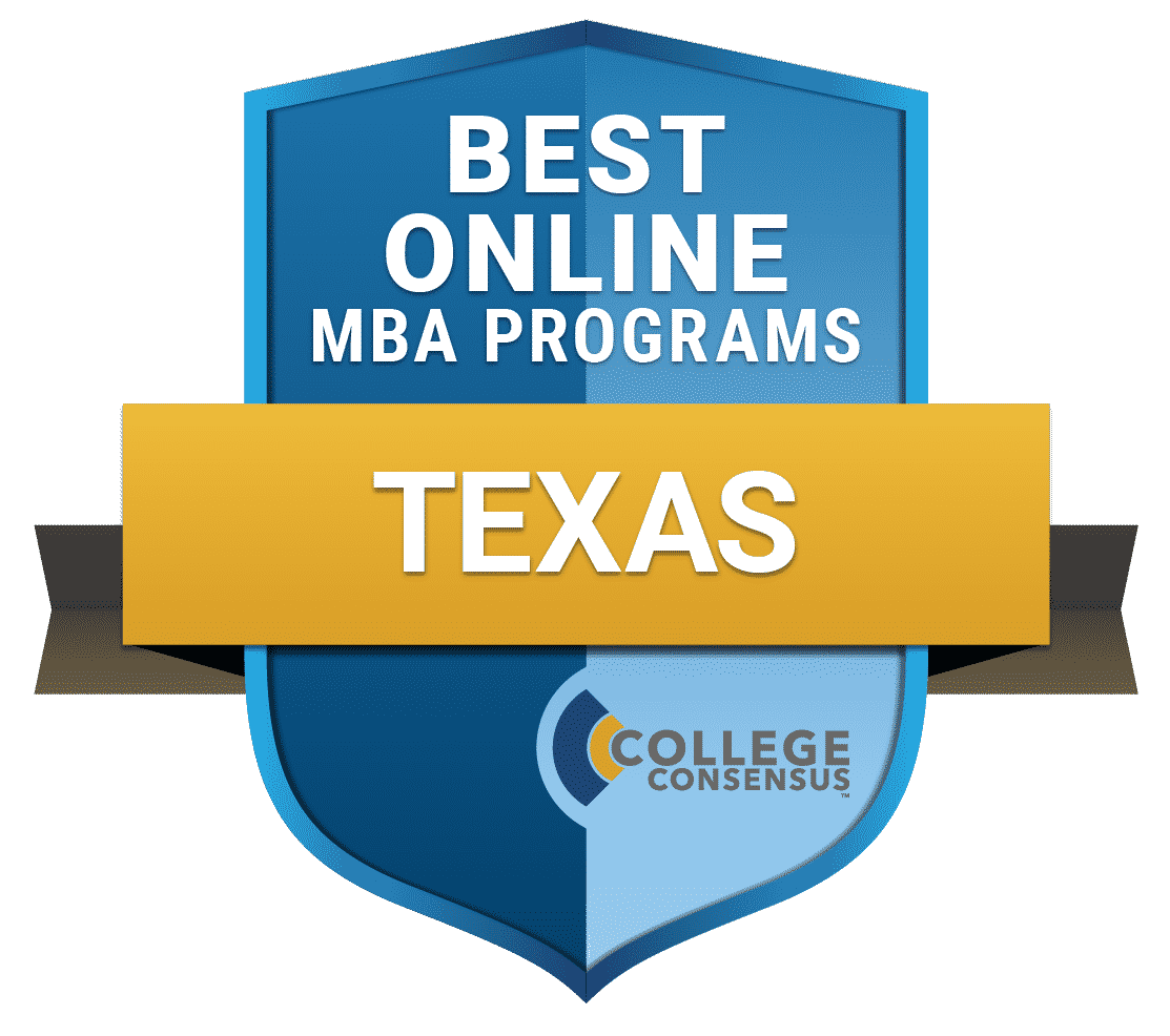 College Consensus Best Online MBA Programs in Texas