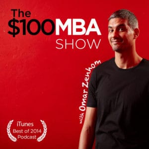 The 100 MBA Show logo