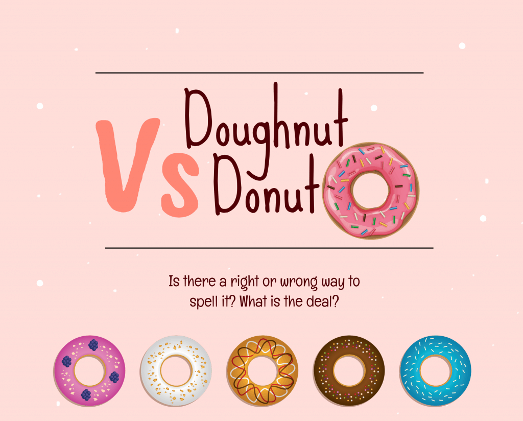 donut vs doughtnut