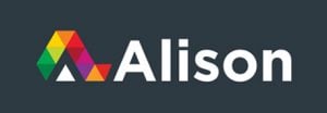 alison logo inverted