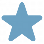 light blue star