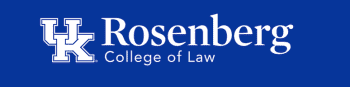 University of Kentucky J. David Rosenberg College of Law Digital Logo