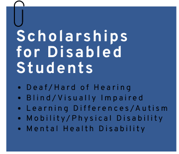 cc disability scholarships